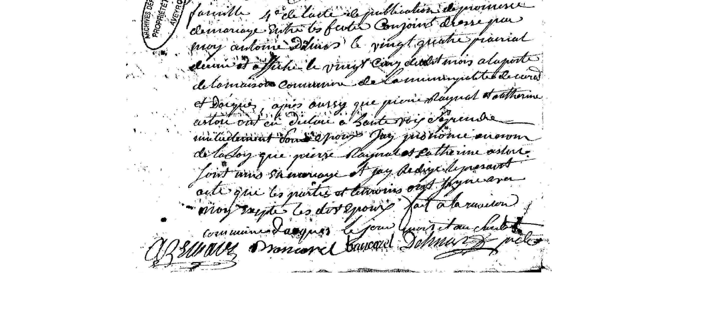 Mariage Raynal Pierre - Astorg Catherine 22_06_1795 -4.jpg